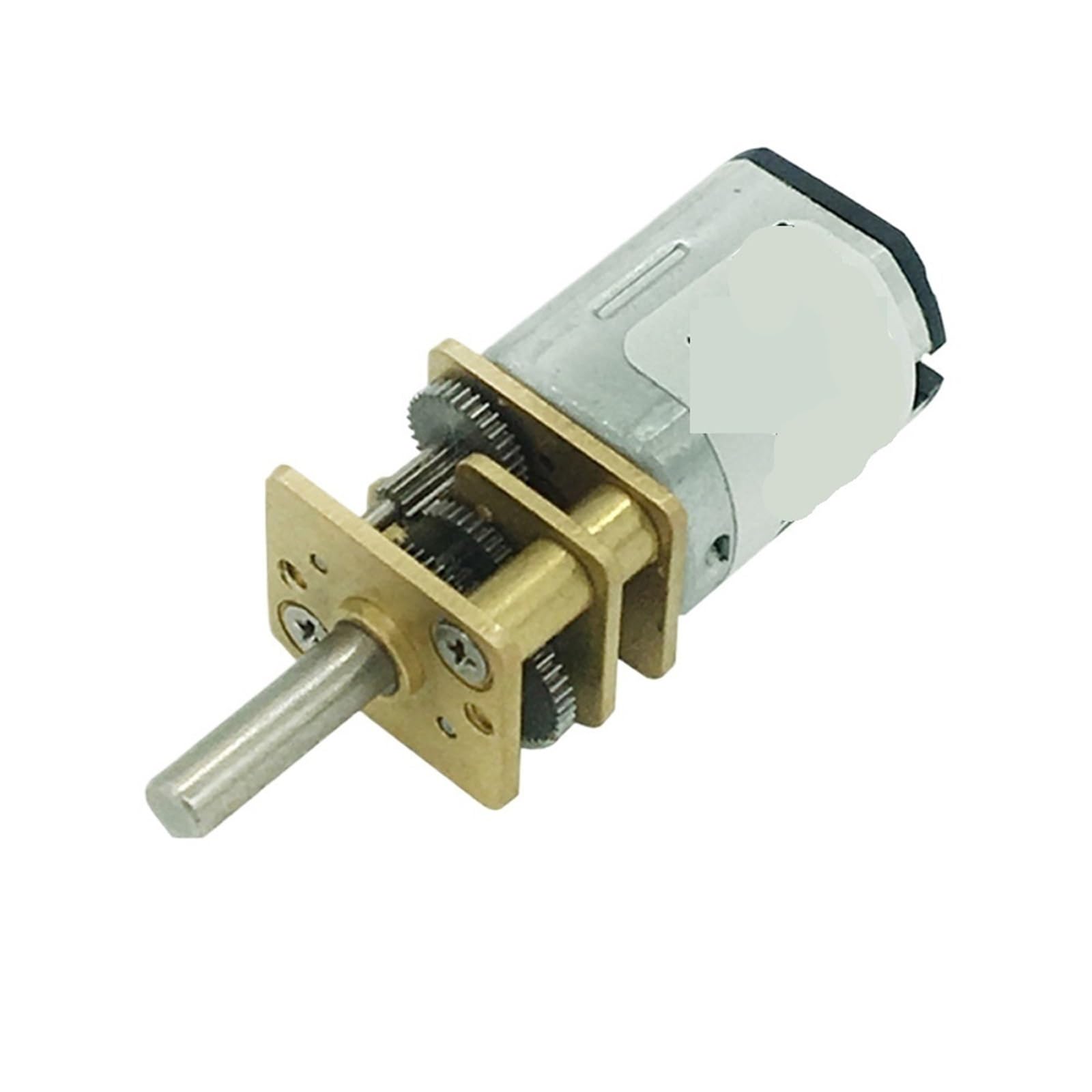 6 V Micro DC Getriebemotor 12 Volt mit 15–1500 U/min Geschwindigkeit und umgekehrter Steuerung, geräuscharmer Reduzierer, 1 Stück (Size : 6v, Color : 1500rpm)