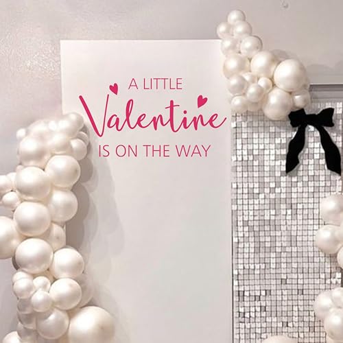 Vinilo decorativo ZAIBIANHAO A Little Valentine is On The Way miniatura 3