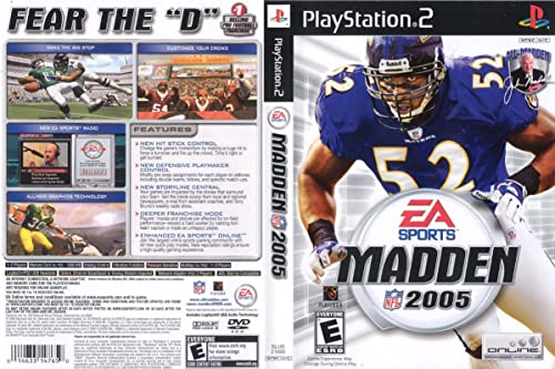 Madden NFL 2005 - PS2 (Renewed)