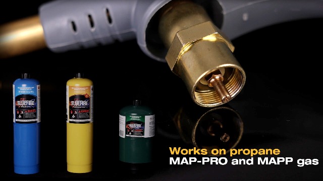 Bernzomatic Torch Head Propane Torch Head, Trigger Start Mapp Gas Torch Map Gas Blower Kit, Fuel By MAPP, MAP/PRO Professional Portable Gas Torch(CSA Bernzomatic Propane Torch Kit