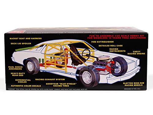 Kit Modelo 1:25 Chevy Malibu Stock Car 1974 miniatura 2