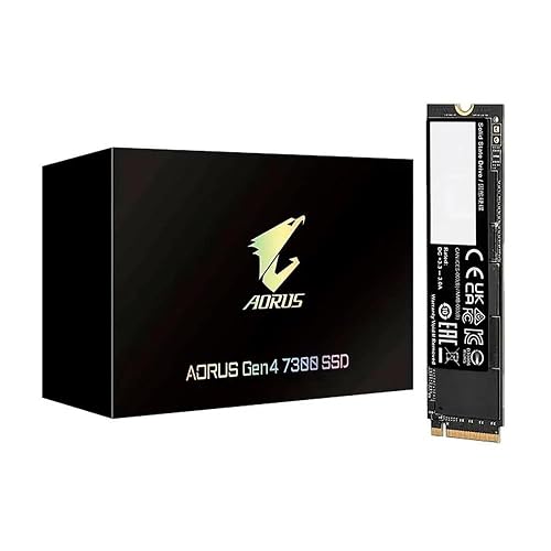 Aorus 2TB M.2 Solid State Drive AG4732TB (PCIe Gen 4.0 x4/NVMe 1.4)