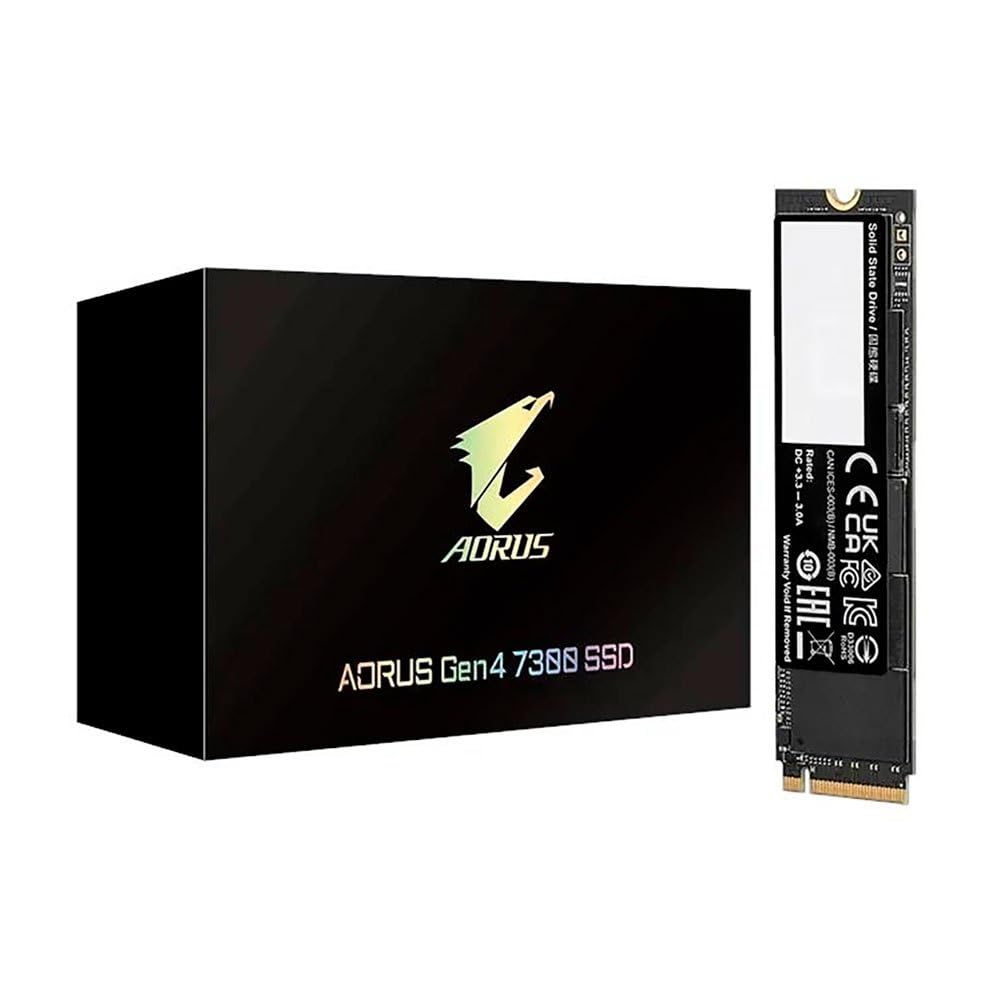 Aorus 2Tb M.2 Solid State Drive Gen4 7300 Pcie Gen 4.0 X4/Nvme 1.4