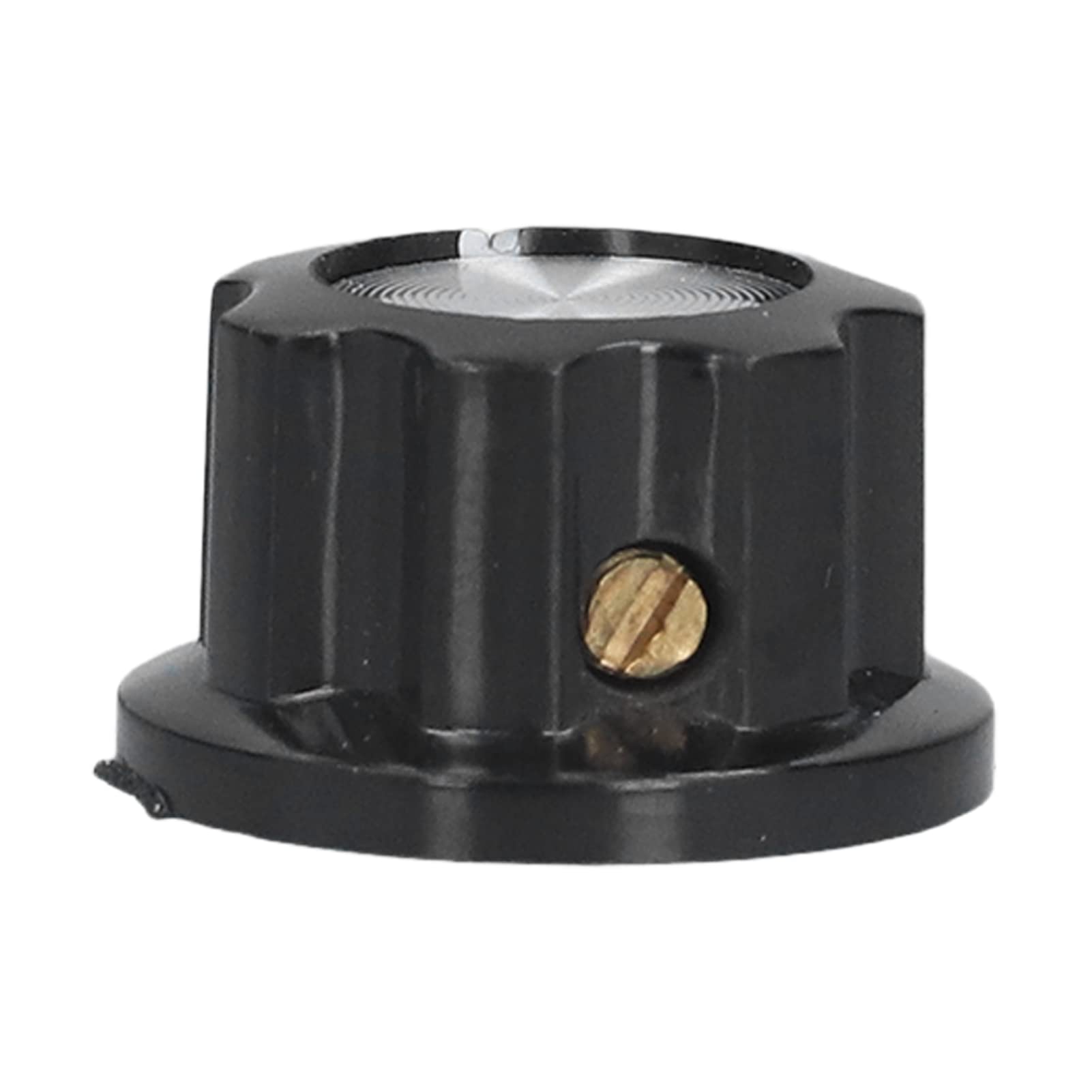 Respicefinem 50Pcs Potentiometer Knob Engineering Plastic Brass Core Control Knobs Replacement for RV24YN 20S WTH118 2W 20S and Other Potentiometers with Standard Size and Good