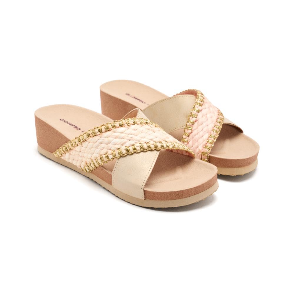 GIOSEPPO Women's Oma Flip-Flop, Rose Gold, 6.5 UK