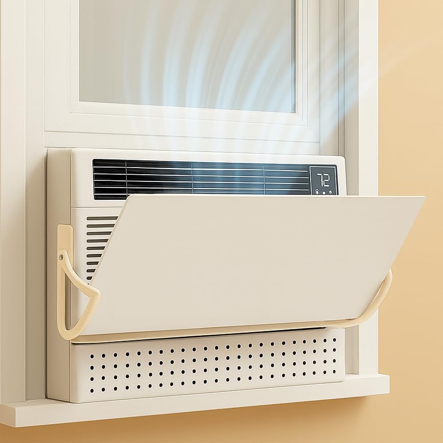 Adjustable Air Redirector for Any SIZE Window Air Conditioners to Deflect AC Wind/Guide...