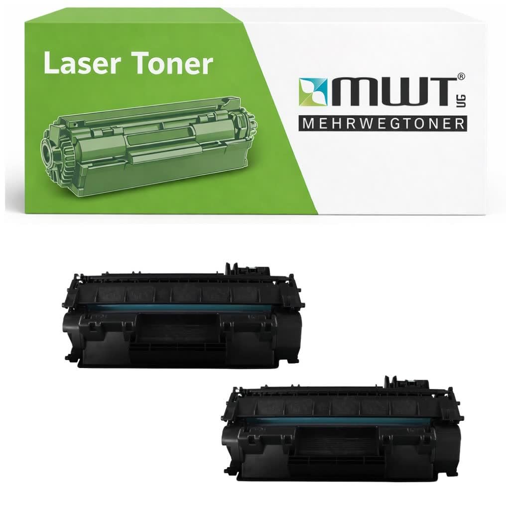 Mehrwegtoner Toner 2X kompatybilny z HP LaserJet Pro 400 M401 zastępuje CF280 X 80 z 15% większą wydajnością