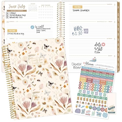 bloom daily planners 2025-2026 (8.5