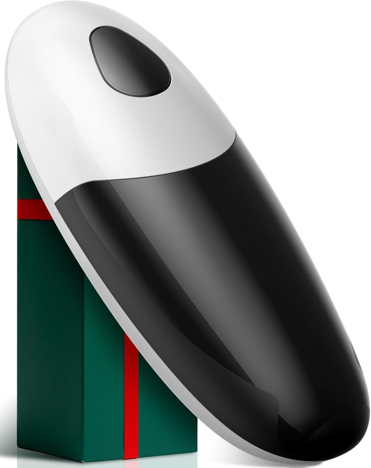 Handsfree One Touch Electric Can Opener, Smooth Edge Automatic Can Opener Fits All Can Sizes, Handheld Battery Operated Easy and Safe Kitchen Gadget for Seniors with Arthritis