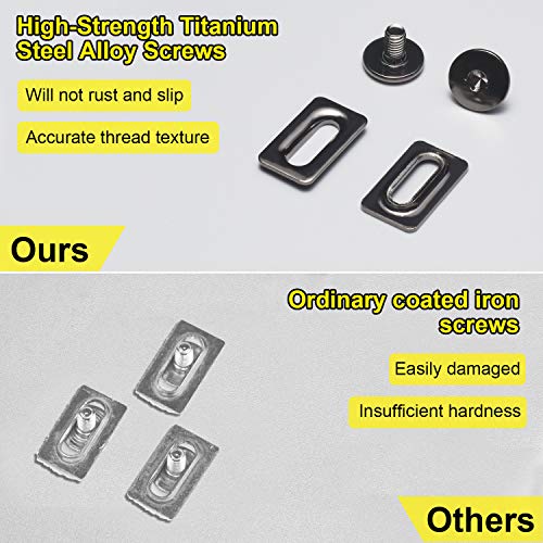 NAACOO Bike Cleats Compatible with Shimano SPD-SL SM-SH Cleats- Indoor Outdoor Peleton Spin Cycling Pedals Cleat & Road Bike Bicycle Clips Set-Self-Locking (Yellow- 6° Float) - Thumbnail 3