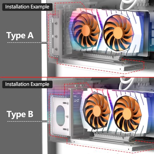 Soporte Vertical para GPU con 2 Slots para Tarjeta de Video miniatura 7