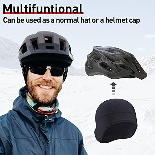 Arcweg Skull Thermique sous Casque avec CouvreOreilles Coupe