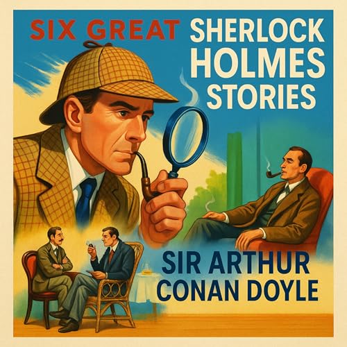 Page de couverture de Six Great Sherlock Holmes Stories