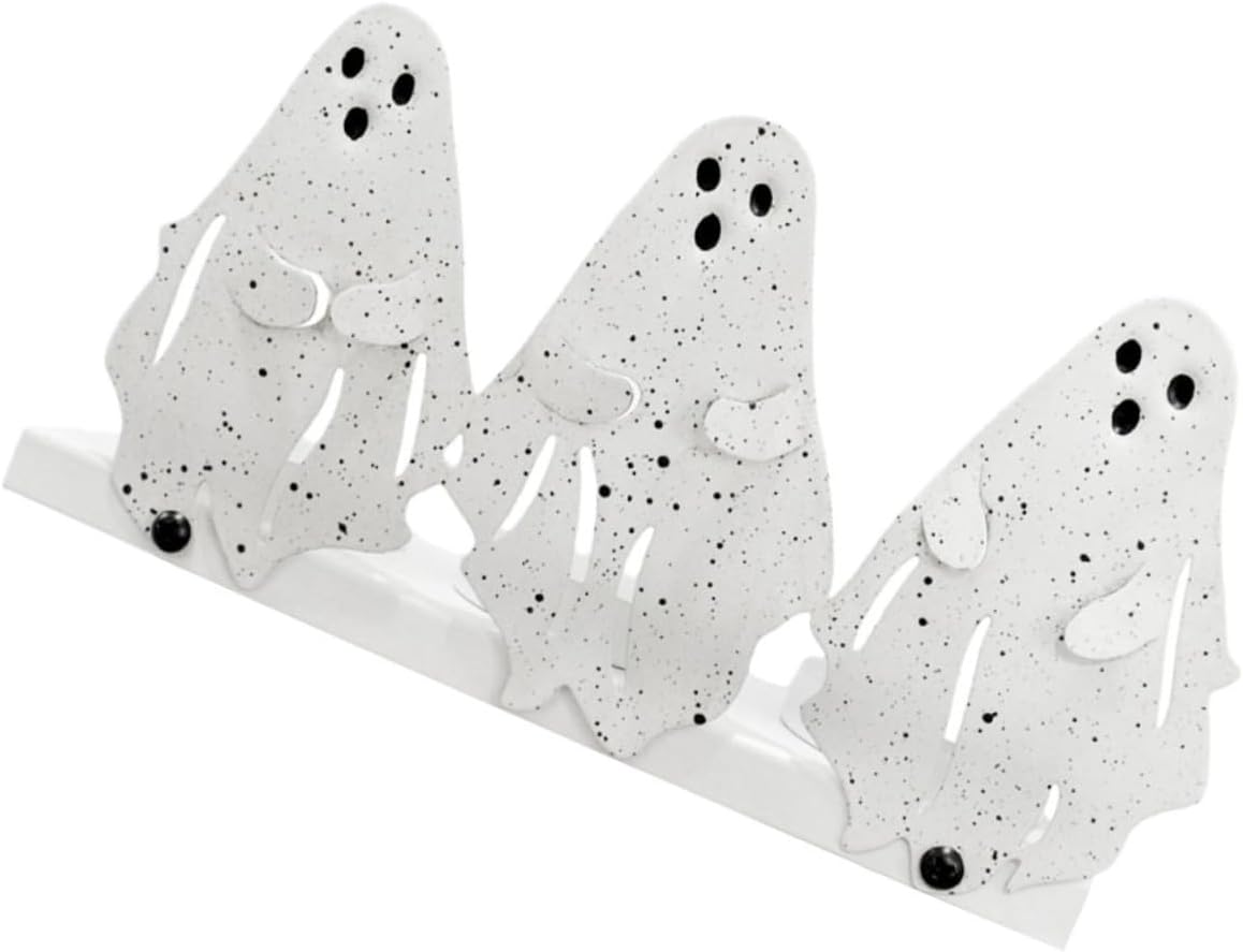 Warmhm Ghost Candle Holder Halloween Ghost Candle Holder Halloween