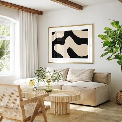 Impression sur toile moderne pour sublimer la décoration murale du salon