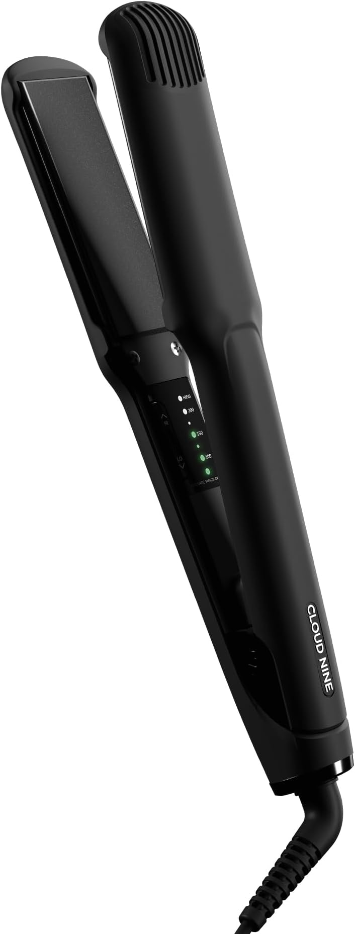 CLOUD NINE The Wide Iron Hair Straightener Gift Set | Ceramic Floating Plates Cushion Spring Flex Technology | Variable Temperature Control 100°C - 200°C | Professional Design for Range of Hair Types…