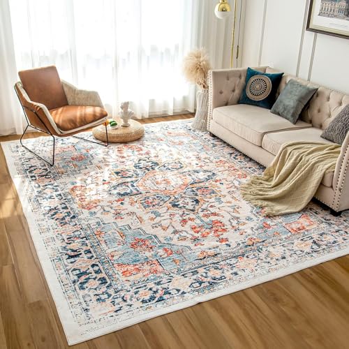 Tapis lavable machine fini les taches salon 150x180 - 5