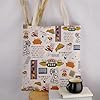 KUIYAI Tv Show Inspired Gift central Perk Canvas Tote Bag For Shopping Travel Best Friend Gift Bestie Gift #5