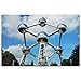 Atomium de Bélgica Puzzle 1000 Piezas para Adultos Familia Rompecabezas Recuerdo Turismo Regalo