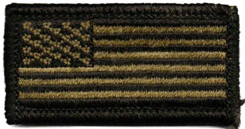 Gadsden and Culpeper USA Mini Tactical Rectangular Sew-On Patch - Olive Drab