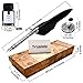 Trustela Feather Quill Pen Set - Calligraphy Dip Pen Set Includes Big Feather Pen With 18 Calligraphy Nibs And Pen Holder In A Gift Box For Writing And Antique Desk Decor (BlackFeather)