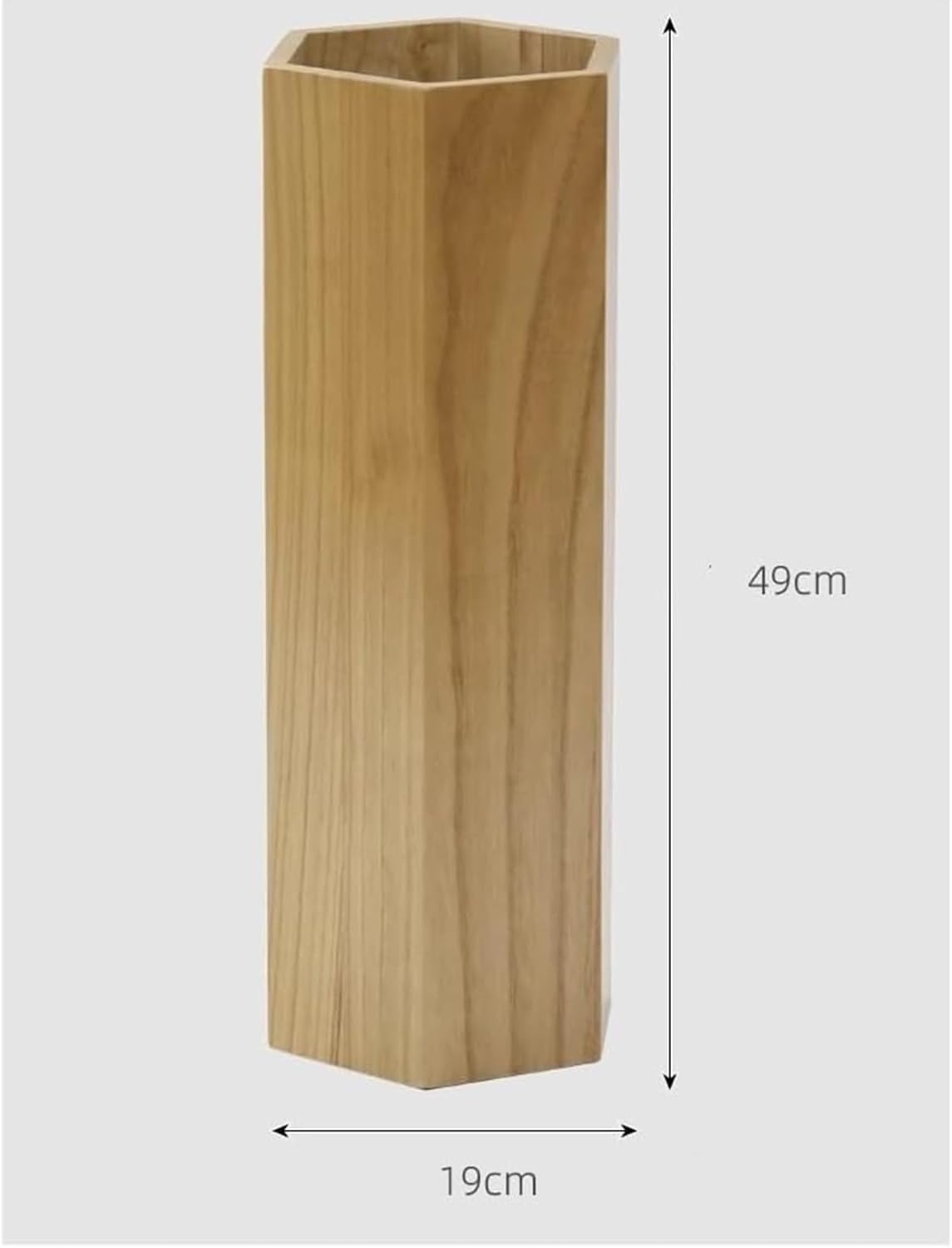 Indoor Umbrella Stand, Natural Wood Umbrella Holder, Stylish Umbrella Storage, Modern Decor, Umbrella Rack for Home, Office, Entryway