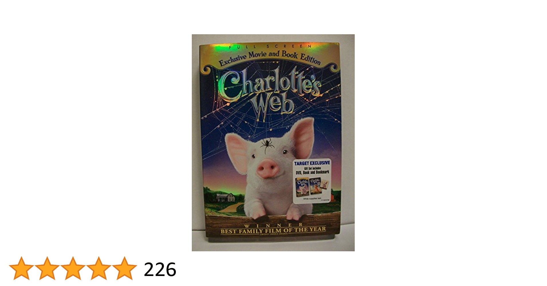 Amazon.com: Charlotte's Web DVD Exclusive Target Movie