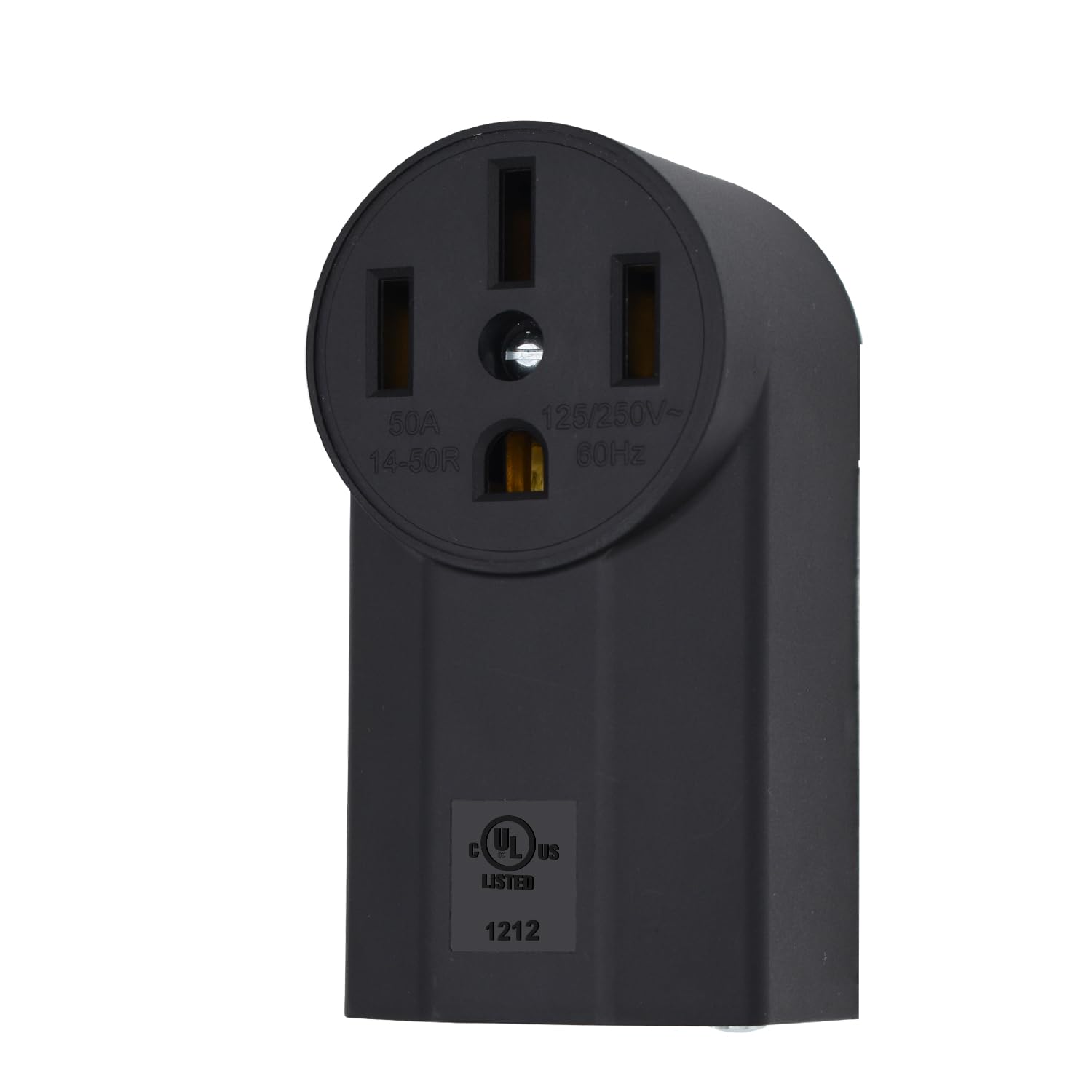 VAV NEMA 14-50R 50A Outlet, 3-Pole 4-Wire, UL Listed, for EV/RV/Range