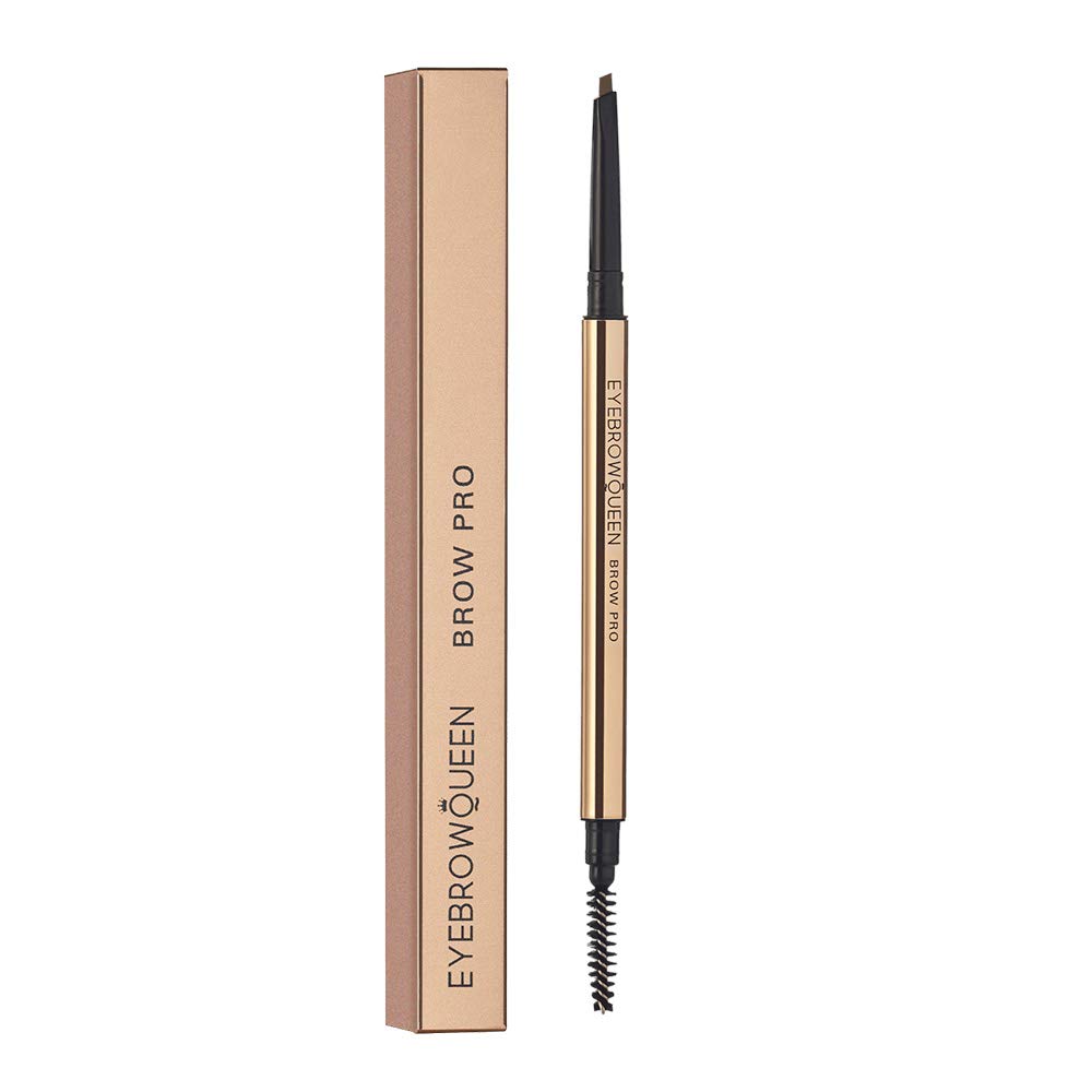 EYEBROWQUEENBrow Pro Dual-Ended Eyebrow Pencil - Medium Brown