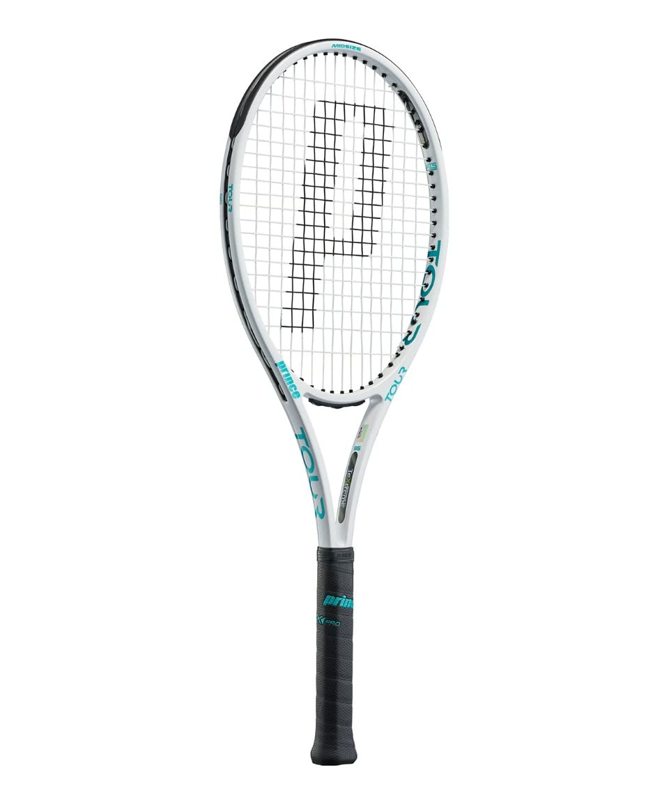 Prince Tour 95 Tennis Racket 7TJ177 G2 Pure White Emerald With