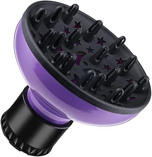 HONMEET Secador De Cabelo Capa De Secagem Difusor De Cabelo Universal Ferramentas De Cabelo De Viagem Difusor De Cachos Para Cabelos Cacheados Difusores De Cabelos Cacheados Difusor De