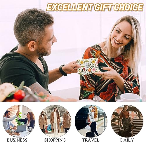 LJCZKA Tarjetero para Tarjetas de Crédito Mujer, Tarjetero con Cremallera Mujer Monedero con Bloqueo RFID, 9 Ranuras para Tarjetas y 2 Ranuras de Moneda - imagen 6