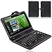 Produktbild NAUC Tablet-Tasche-USB-Tastatur-Keyboard Odys Rise 10 / Space 10 Plus 3G Hülle Cover