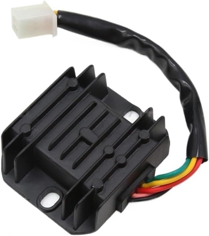 電圧整流器 GY6 50cc 125cc 150cc モペット スクーター用バギー用オートバイ電圧レギュレータ整流器 電圧レギュレー 4  ワイヤー電圧レギュレータ整流器 150cc 200cc 250cc ピットクワッドダートバイク ATV バギースクーターオートバ 用 GY6 50cc 125cc  150cc 用 ピット ... オートバイ整流器 125cc用 125cc用 150cc用 250cc用 ダートバイク用 ATV用 クワッドバイク用 バギー用 12