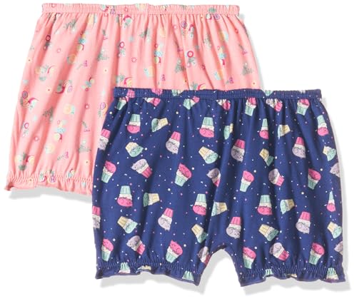 Image of Jockey SG06 Girls Super Combed Cotton Printed Bloomers (Pack of 2)