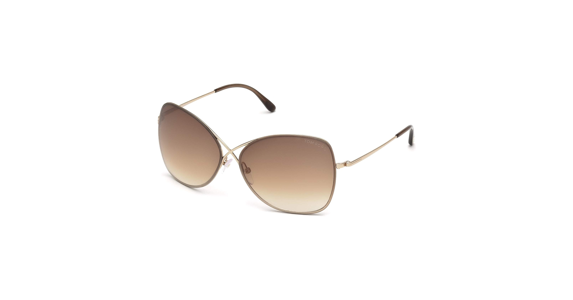 Amazon.com: Tom Ford FT0250 Colette 48F 63MM Shiny Brown