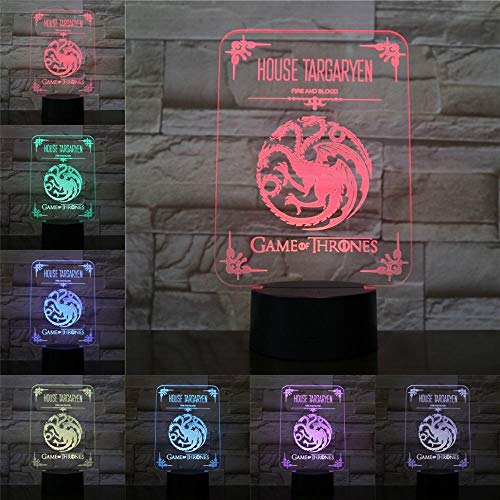 Preisvergleich Produktbild 3D Led Lampe Nachtlicht Spiel-Logo Optical Illusion LampeSchlafzimmer Schreibtisch Tischdekoration Geschenk Für Kinder Raum Dekor Weihnachts Valentine Geburtstag Geschenk