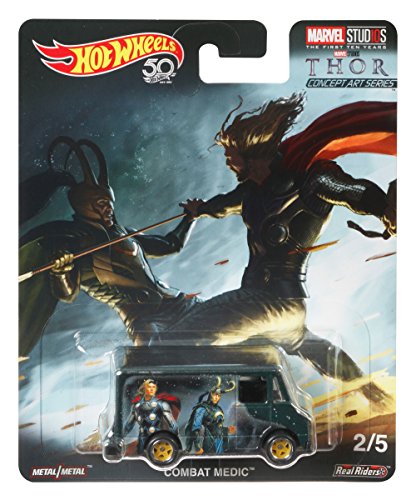 Hot Wheels Pop Culture Combat Medic coche 1:64 miniatura 1