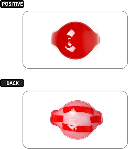 Miniatura 10 de JeCar Cubierta interior de fibra de carbono para Ford Mustang 2015-2019 (fibra de carbono roja)