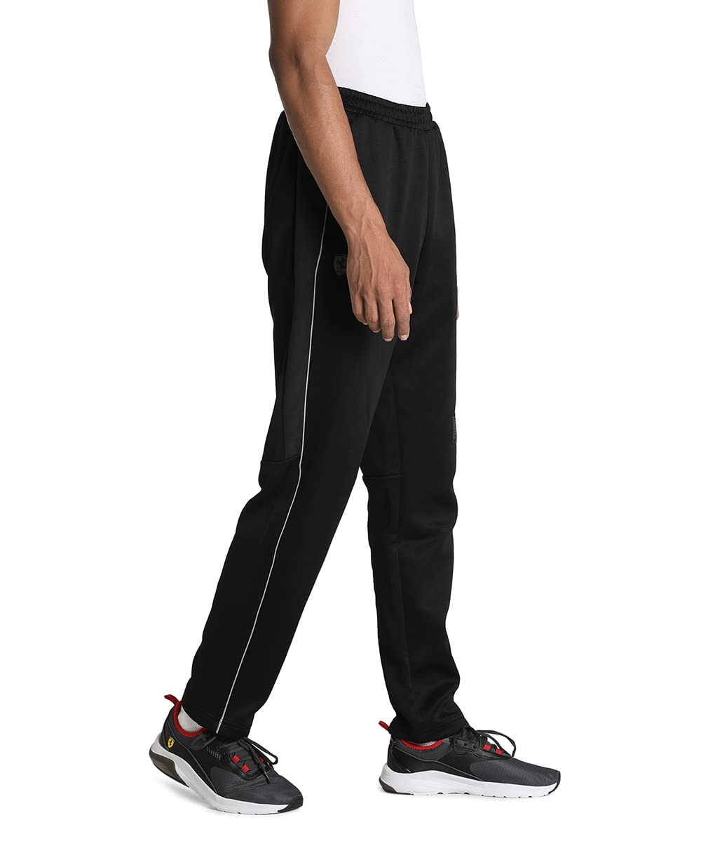 PUMA Męskie spodnie dresowe Scuderia Ferrari Style MT7, Czarny, S