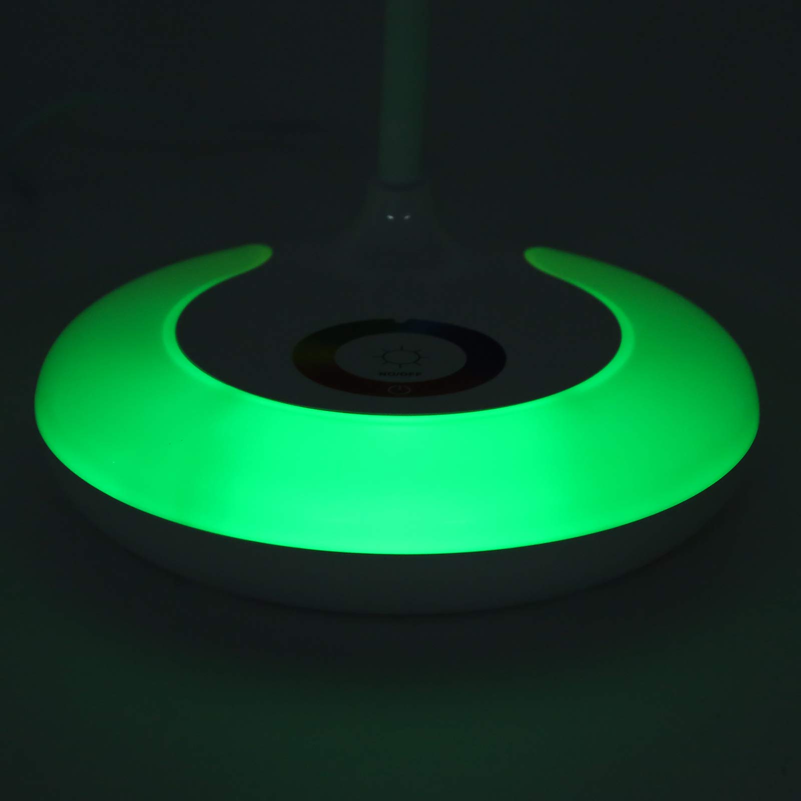 Lampada da Tavolo a LED USB, Luce da Tavolo con Regolazione Tattile, Protezione per gli Occhi Luce Dimmerazione Tattile Colorata, Lampada da Studio Flessibile a Collo D'oca