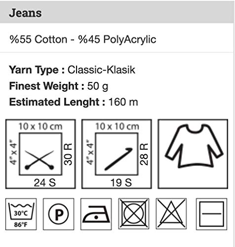 Image of YarnArt Cotton Blend Amigurumi Yarn - Cotton Acrylic Blend Yarn for Knitting & Crochet, Soft & Durable Yarn for Amigurumi, Baby Items and Garments