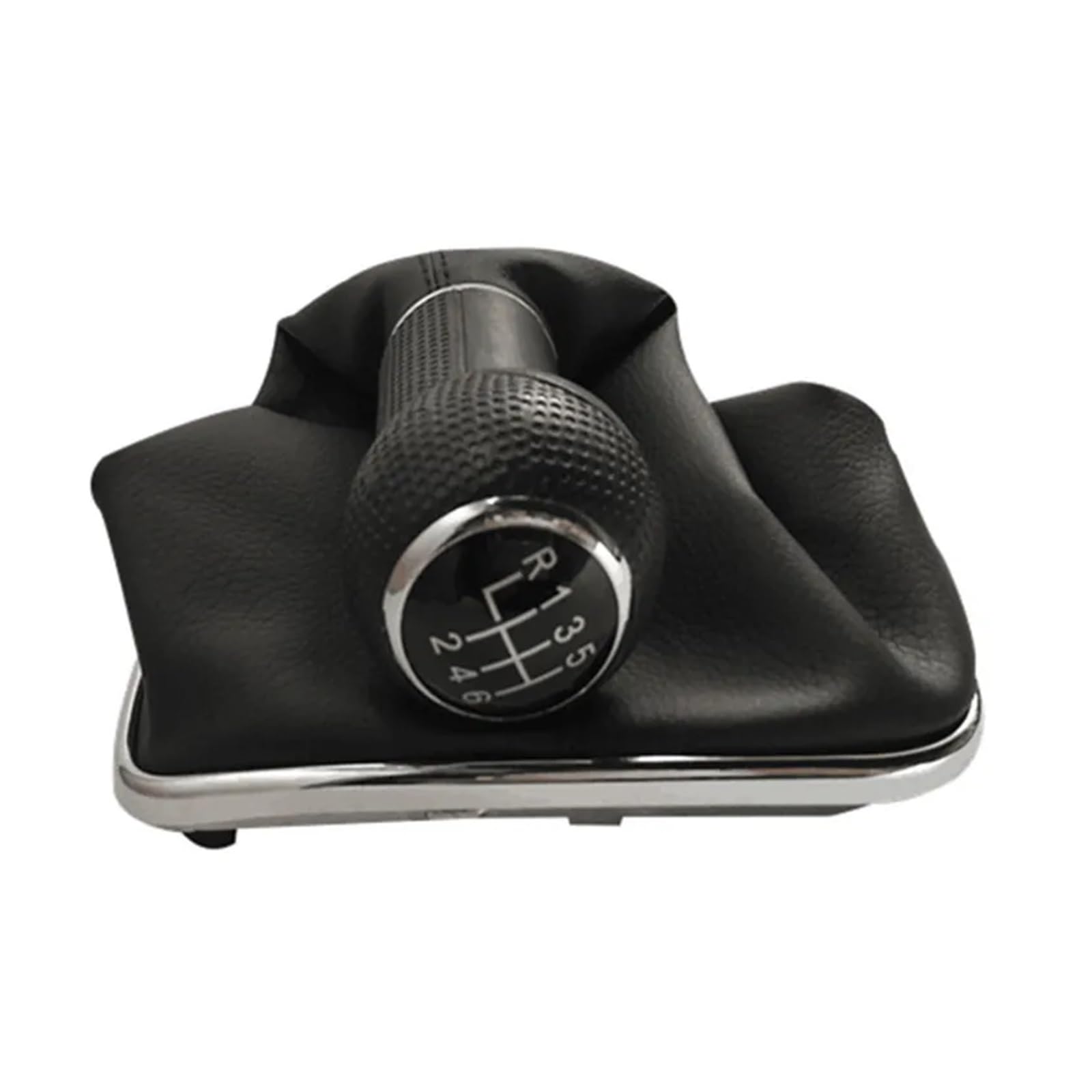 WYLWSHA Shift Gear Knob Cover for VW for Golf 4 IV for MK4 for GTI for R32 for Bora for Jetta 1999-2004 5 Speed Gear Shift Knob Lever 23mm(6 Speed Type 1)