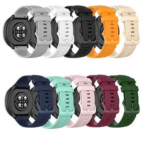 Compatible with iTouch Sport iTouch Sport 3 Bands Flexible Washable and Durable Classic Silicone Sport Wristbands Adjustable Replacement Straps for iTouch Sport Women Men