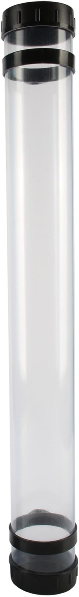 ALVIN MT25-CL Tube Mailer, Clear, Safe and Convenient Rolled Document Storage, Container for Blueprints, Art, Design, Maps, Posters, and Plans - Tube Mailer, 25 x 2.75 Inches, Clear