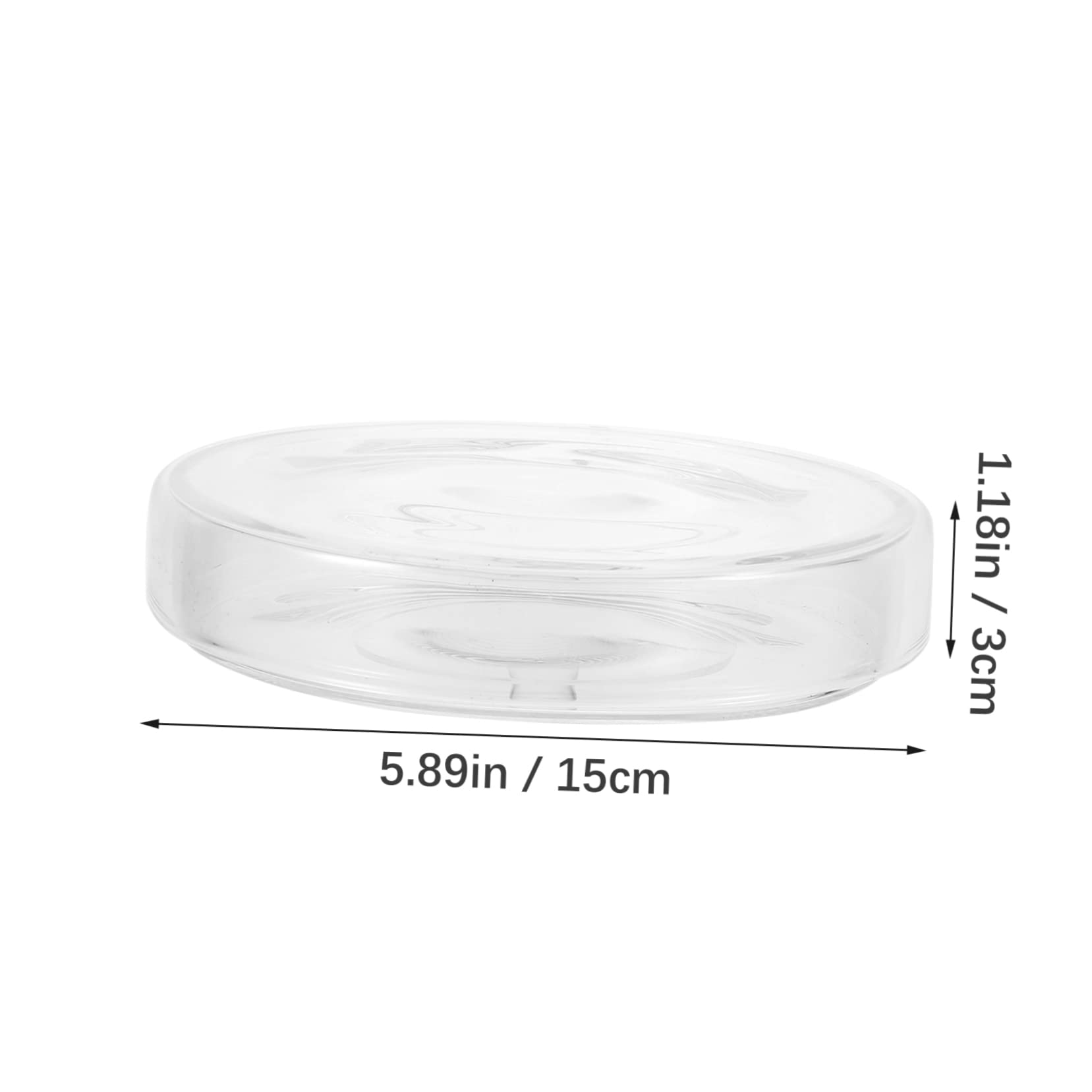 NAMOARLY Glass Petri Dishes Cell Culture Plates Science Lab Dishes Round Agar Dishes