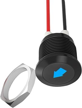Car Indicators Light Single Arrows Symbols Car Dashes Light LED Car Turn Signals Indicators Light with Wire Leads Enduri