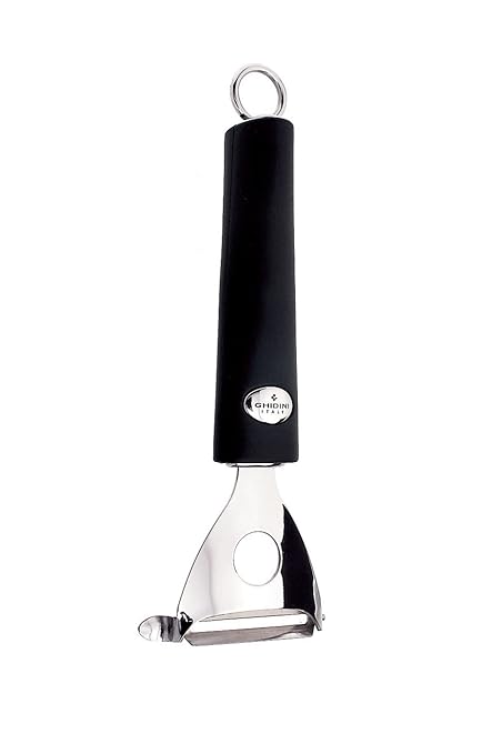 Ghidini - Stainless Steel Swivel Peeler [Linea Special Twist]