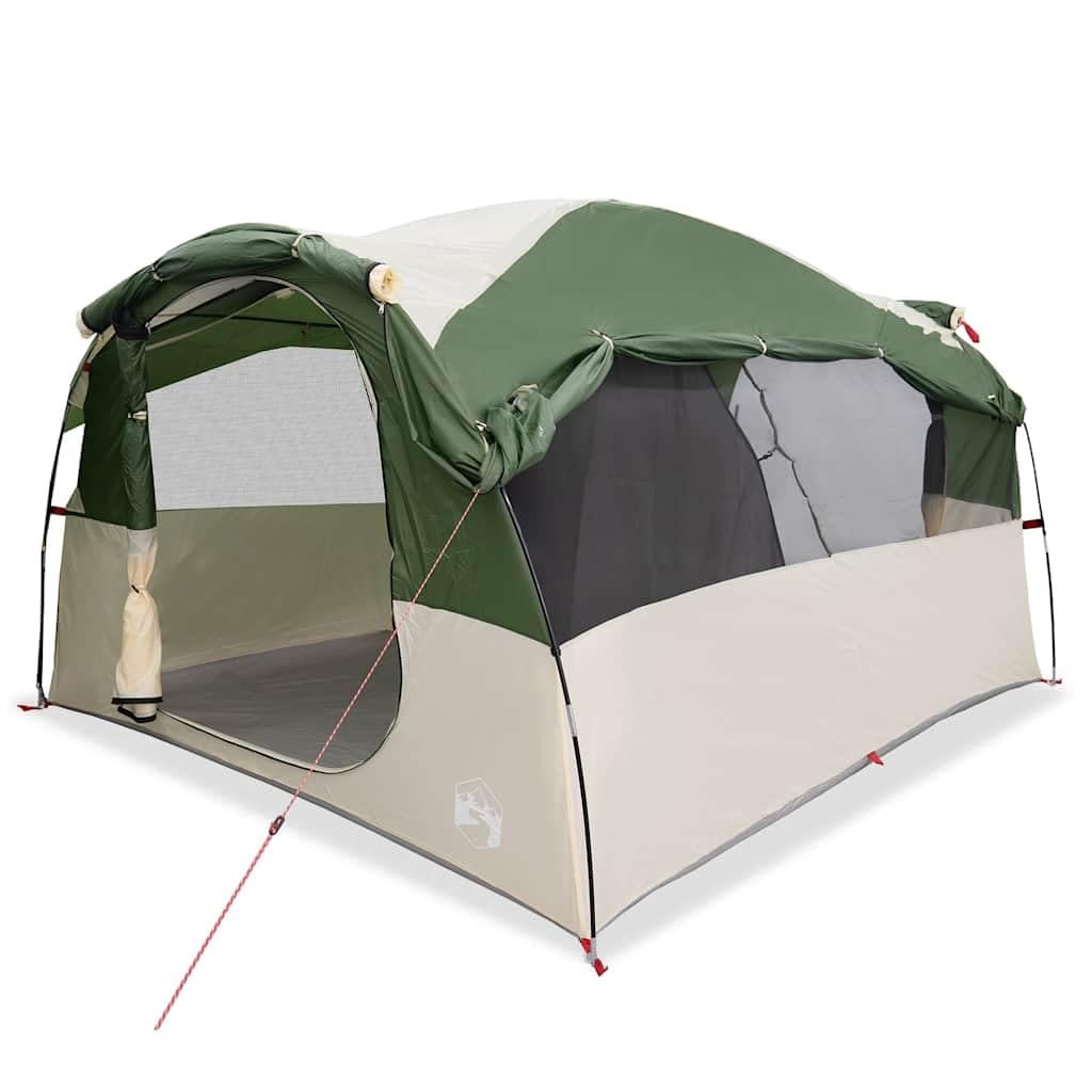Tenda da campeggio familiare, tunnel per 6 persone, blu