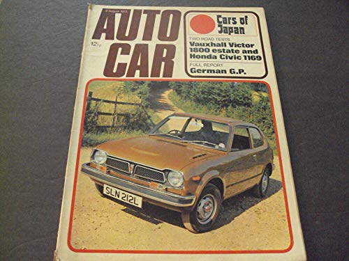 Auto Car Aug 1973 Cars of Japan